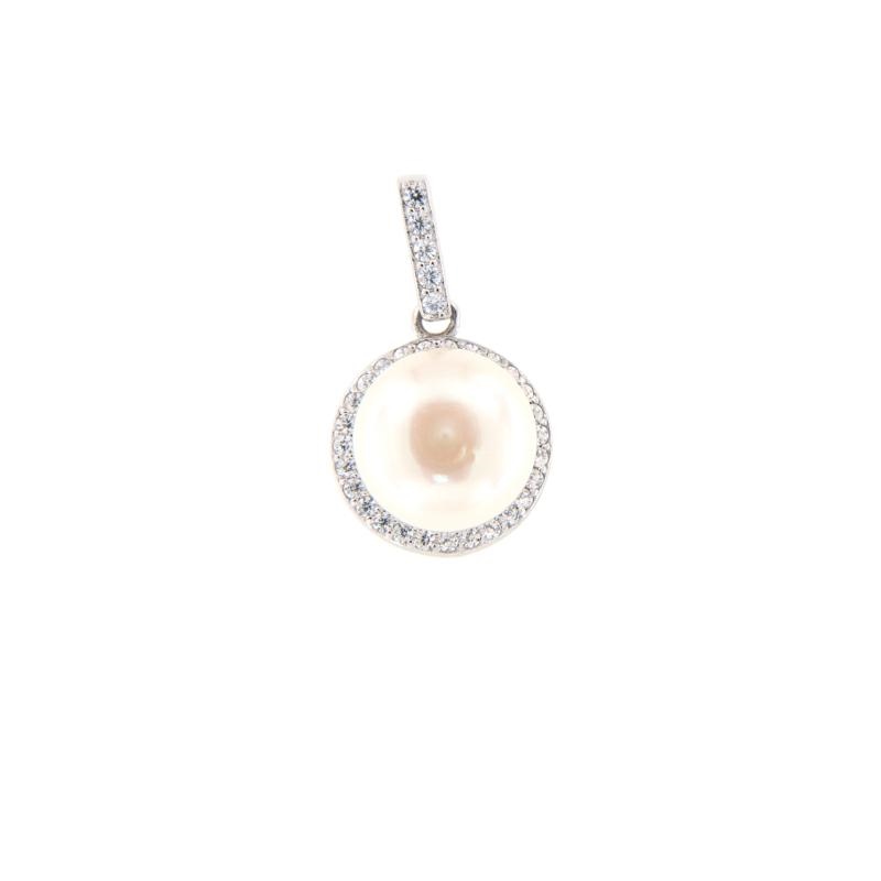 CIONDOLO ARGENTO ZIRCONE
