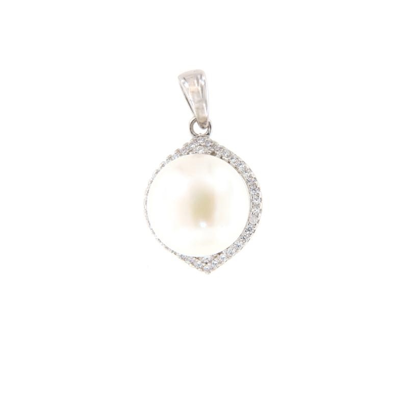 CIONDOLO ARGENTO ZIRCONE