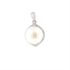 CIONDOLO ARGENTO ZIRCONE