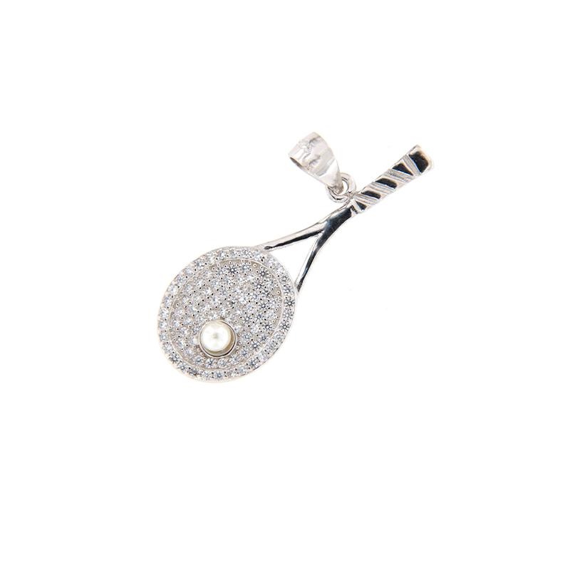 CIONDOLO ARGENTO ZIRCONE