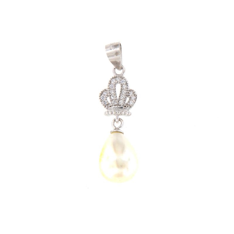 CIONDOLO ARGENTO ZIRCONE