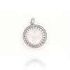 CIONDOLO ARGENTO ZIRCONE