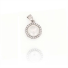 CIONDOLO ARGENTO ZIRCONE
