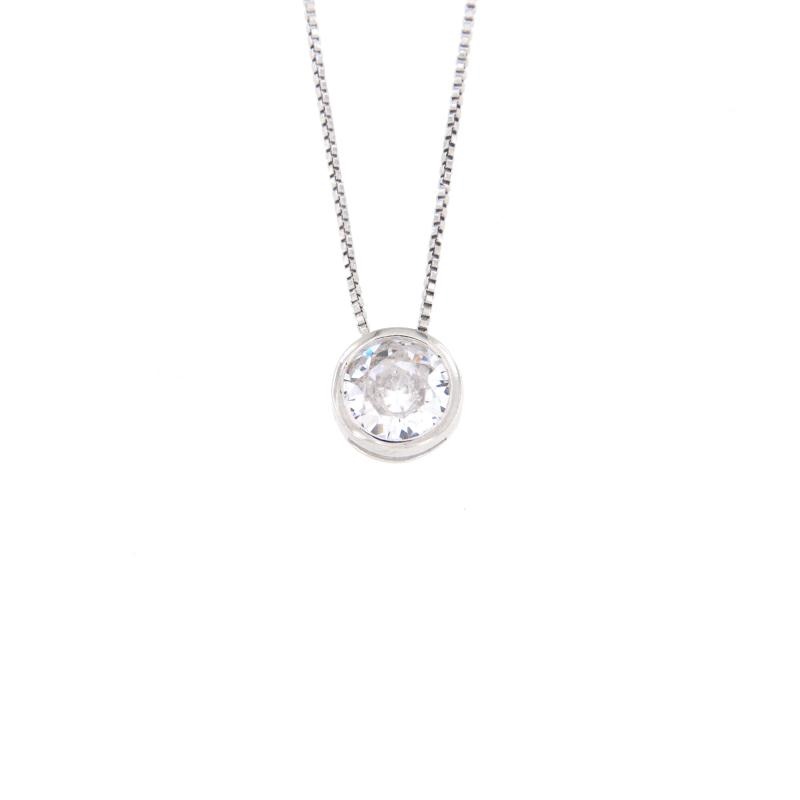 CIONDOLO ARGENTO ZIRCONE 3PZ