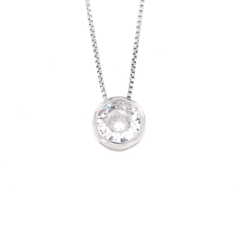 CIONDOLO ARGENTO ZIRCONE 3PZ