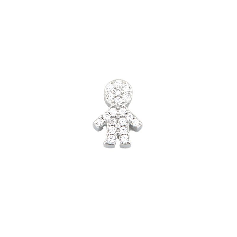 CIONDOLO ARGENTO ZIRCONE