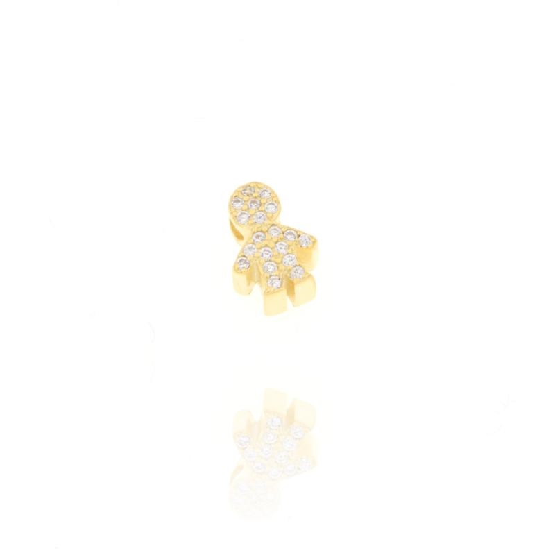 CIONDOLO ARGENTO ZIRCONE