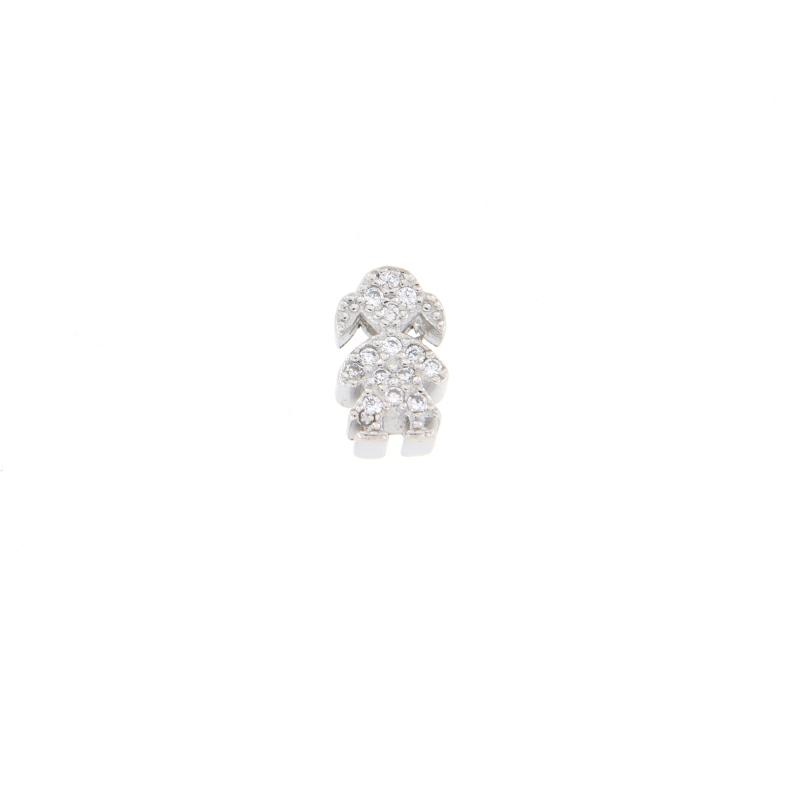 CIONDOLO ARGENTO ZIRCONE