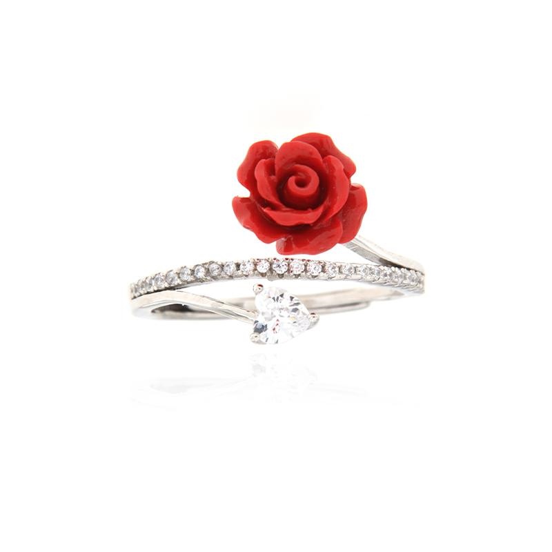 ANELLO ARGENTO ZIRCONE (R)