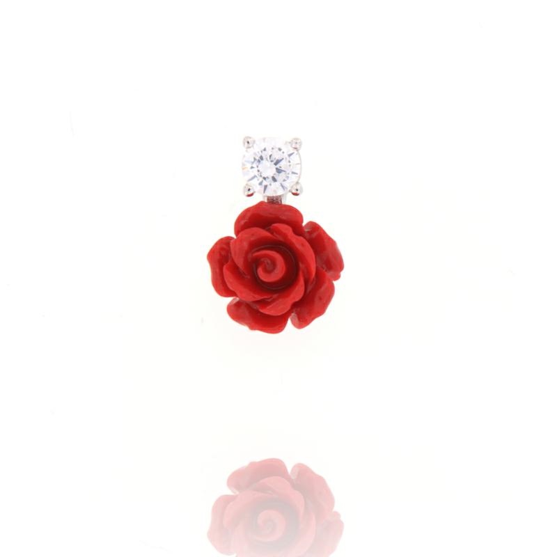CIONDOLO ARGENTO ZIRCONE