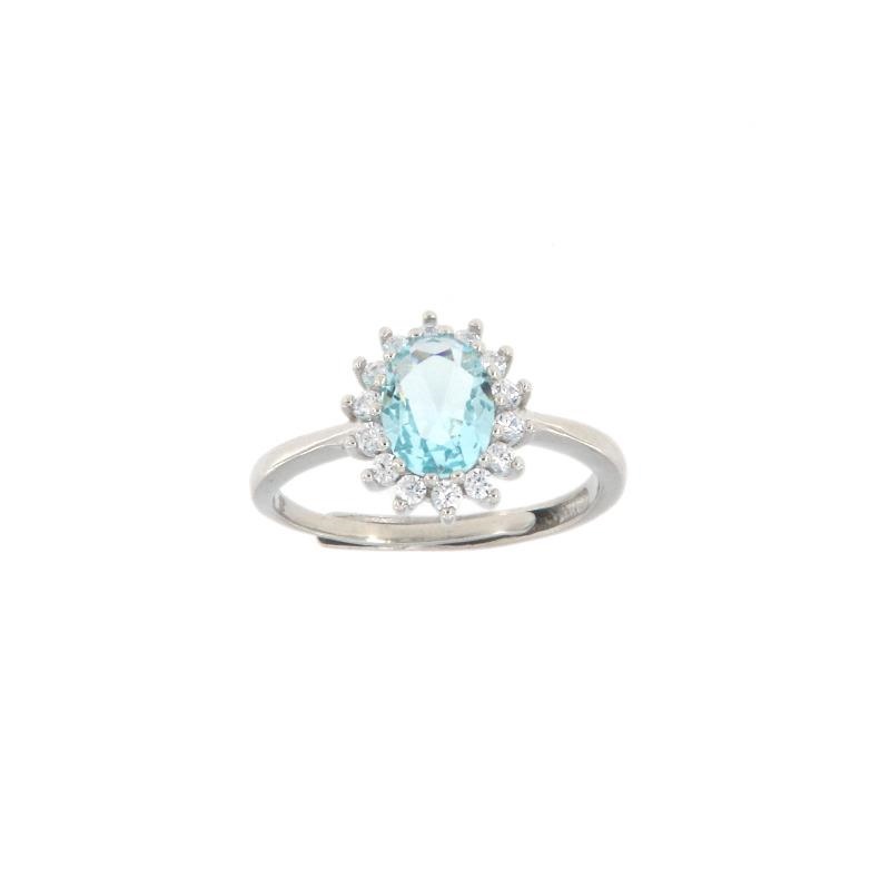ANELLO ARGENTO ZIRCONE (R)