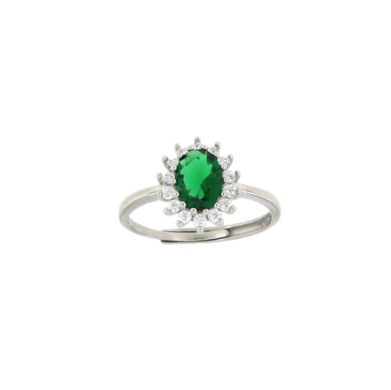 ANELLO ARGENTO ZIRCONE (R)