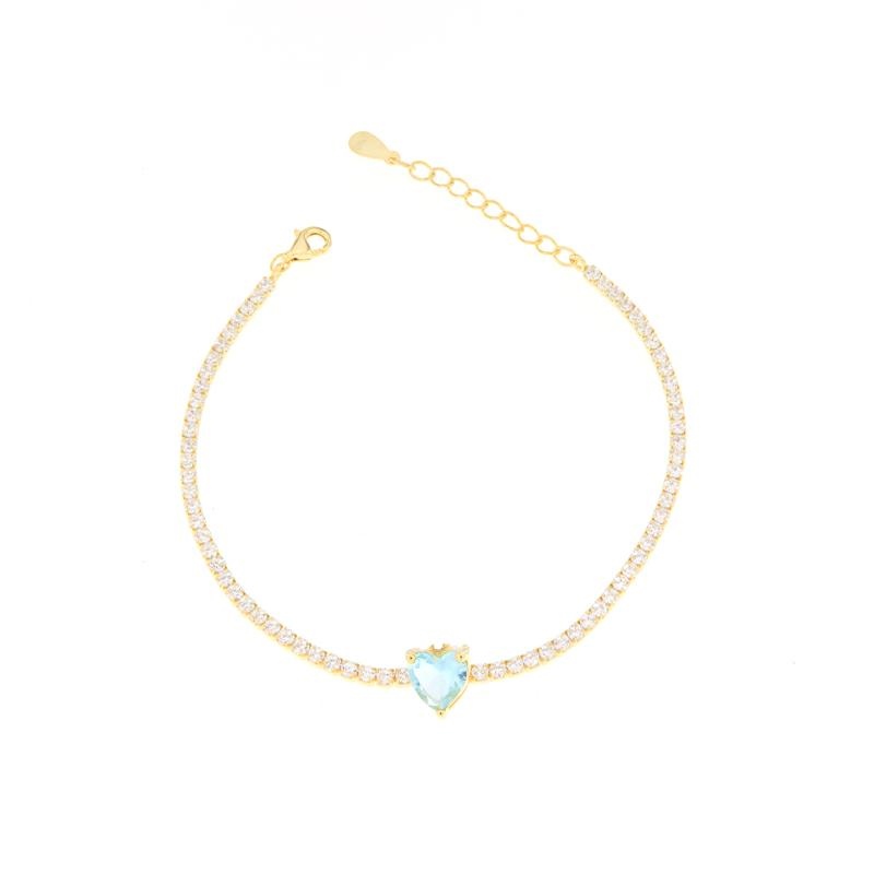 BRACCIALE ARGENTO ZIRCONE