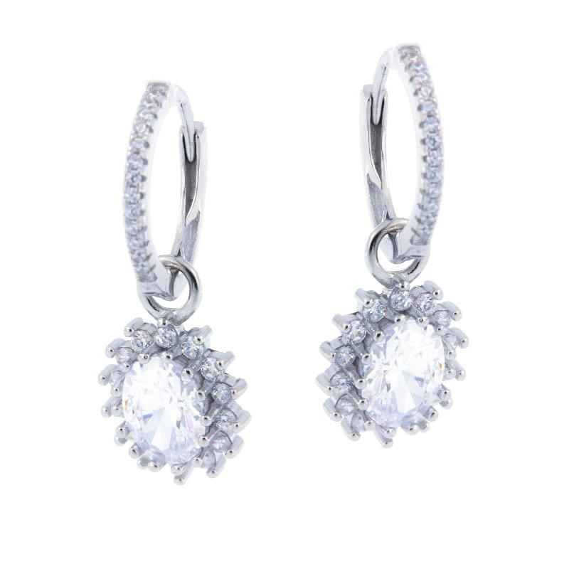ORECCHINO ARGENTO ZIRCONE