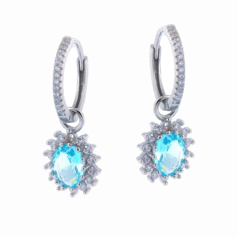 ORECCHINO ARGENTO ZIRCONE