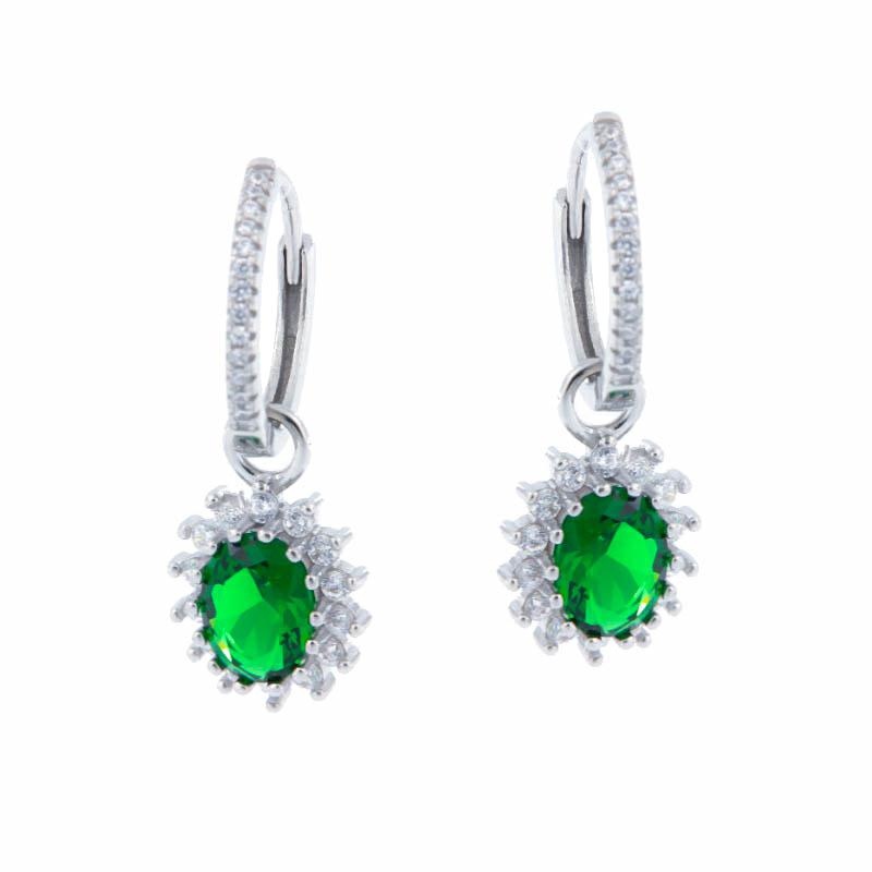 ORECCHINO ARGENTO ZIRCONE