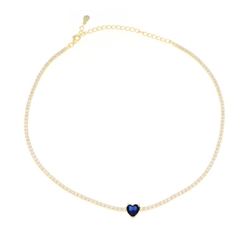 COLLIER ARGENTO ZIRCONE