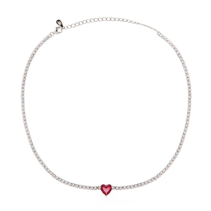 COLLIER ARGENTO ZIRCONE