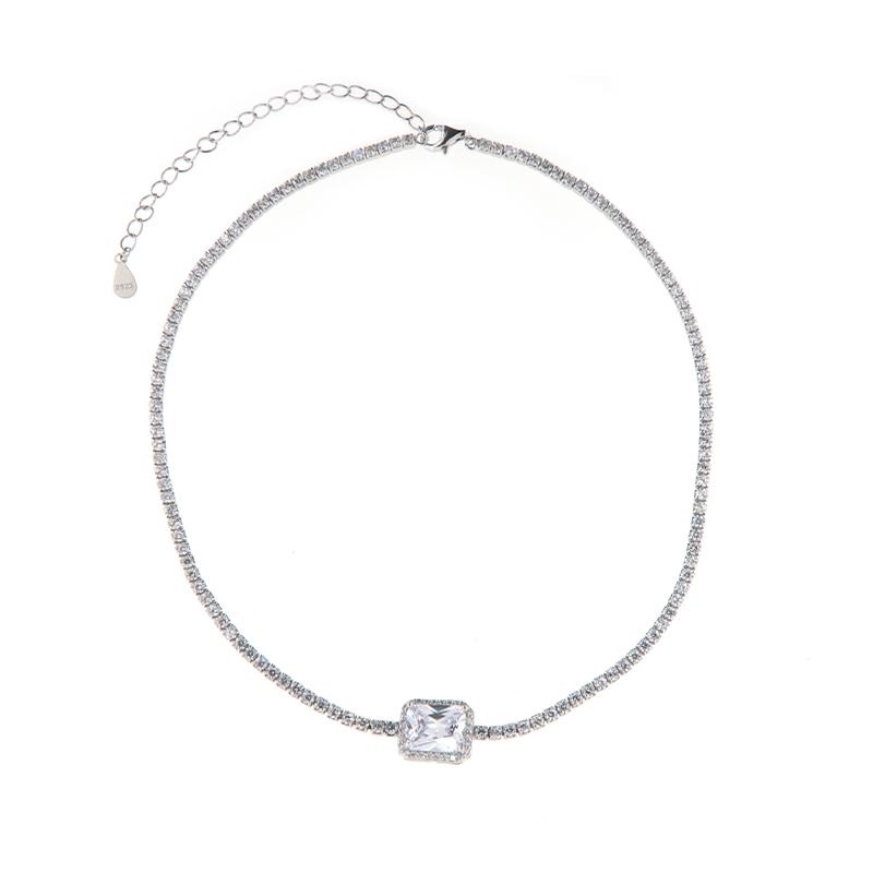 COLLIER ARGENTO ZIRCONE