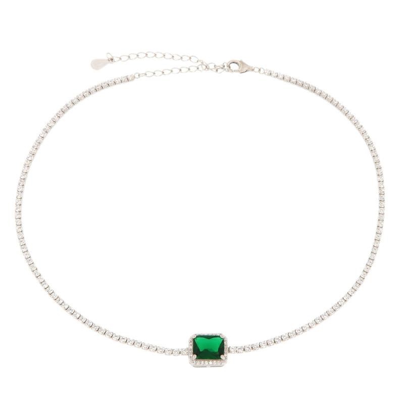 COLLIER ARGENTO ZIRCONE