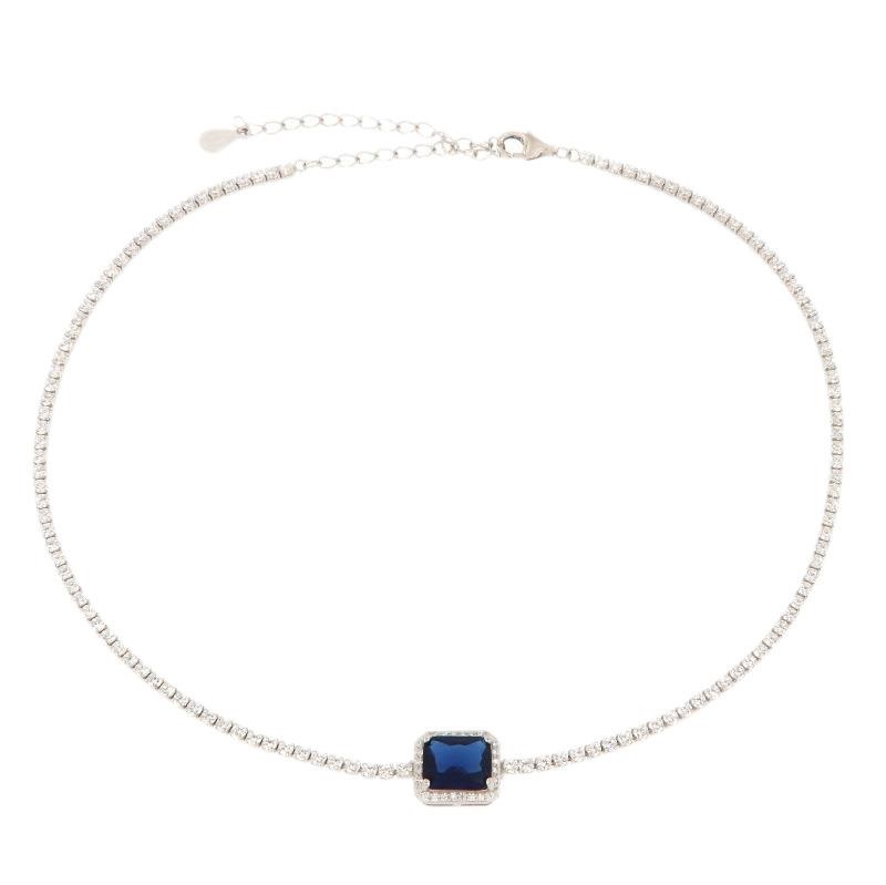 COLLIER ARGENTO ZIRCONE