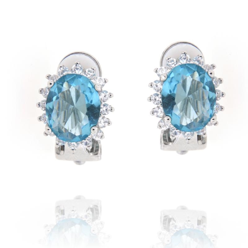 ORECCHINO ARGENTO ZIRCONE