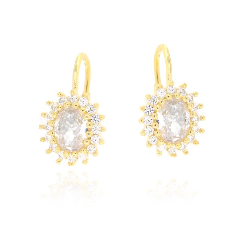 ORECCHINO ARGENTO ZIRCONE