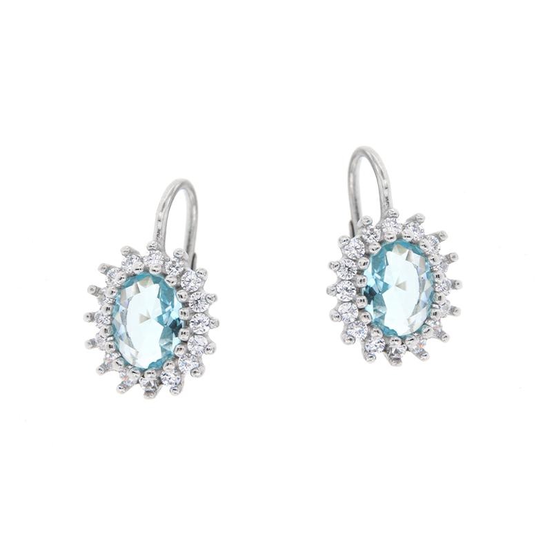ORECCHINO ARGENTO ZIRCONE