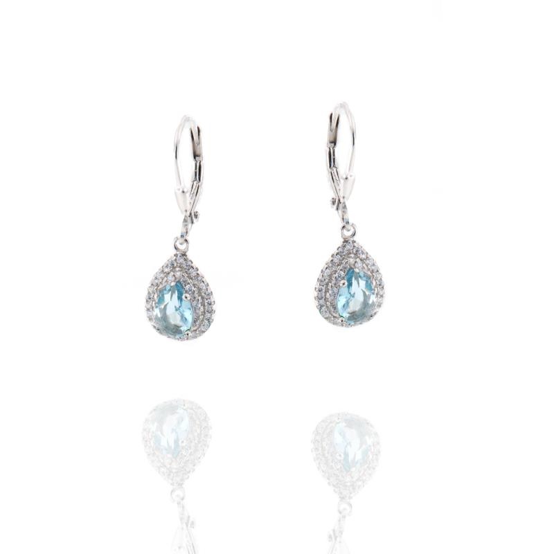 ORECCHINO ARGENTO ZIRCONE