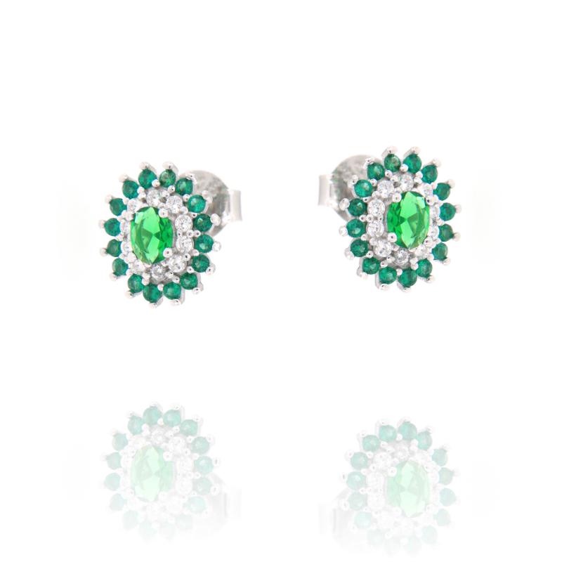 ORECCHINO ARGENTO ZIRCONE