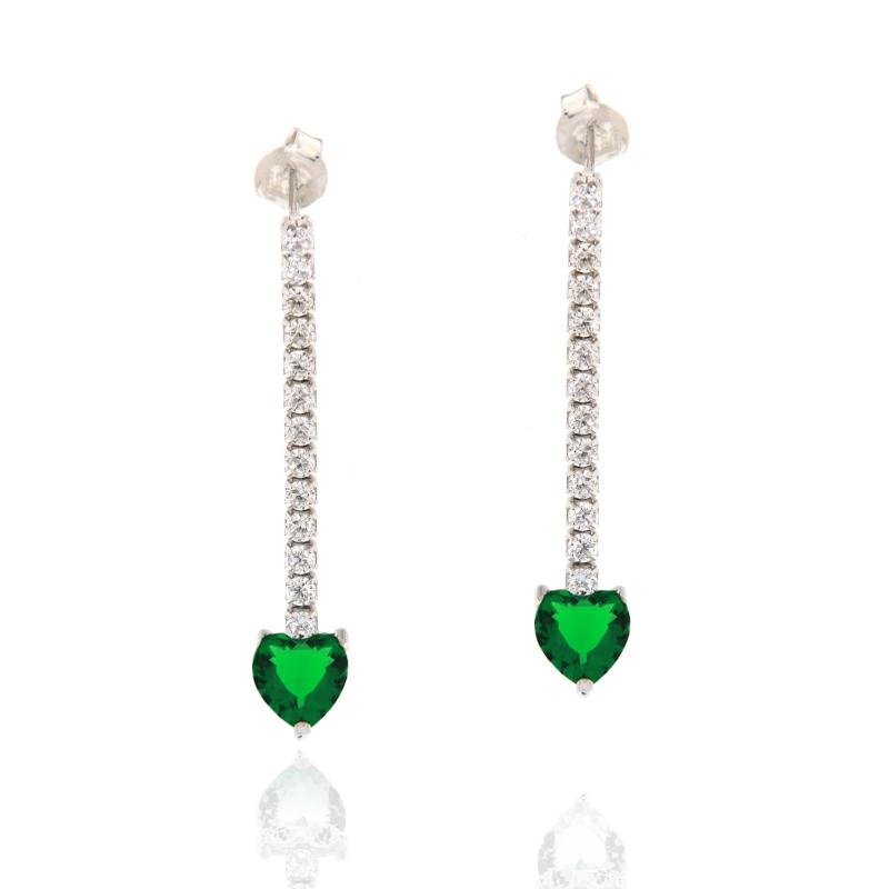 ORECCHINO ARGENTO ZIRCONE