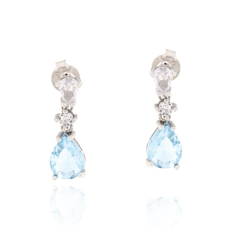 ORECCHINO ARGENTO ZIRCONE