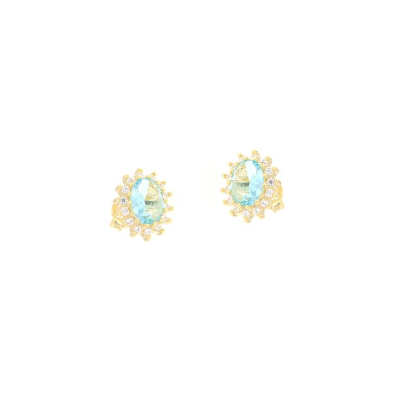 ORECCHINO ARGENTO ZIRCONE
