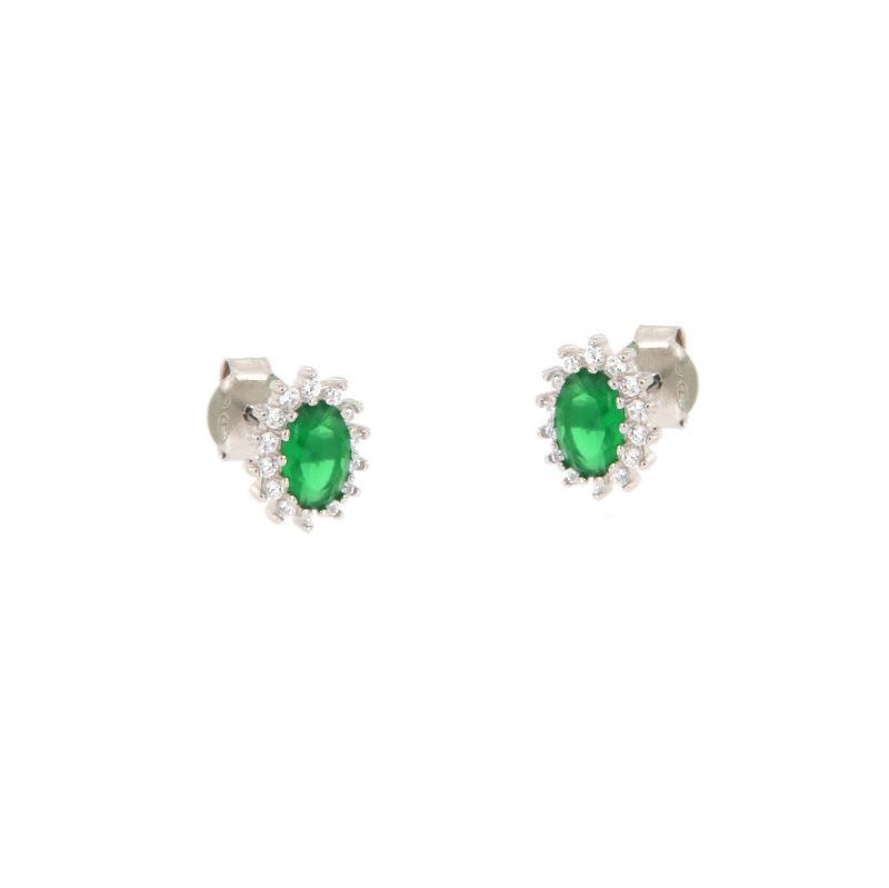 ORECCHINO ARGENTO ZIRCONE