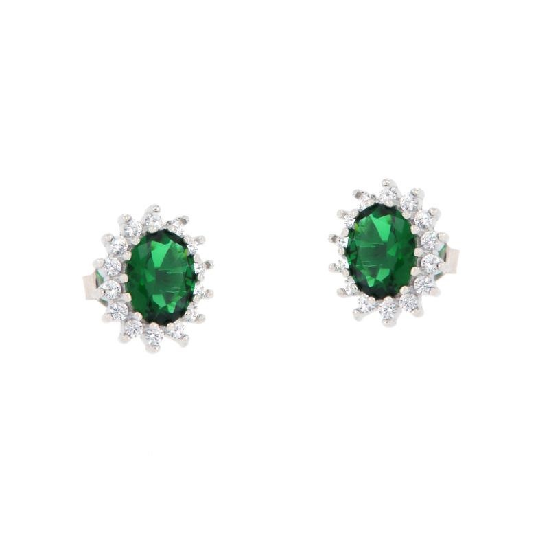 ORECCHINO ARGENTO ZIRCONE