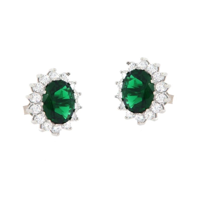 ORECCHINO ARGENTO ZIRCONE