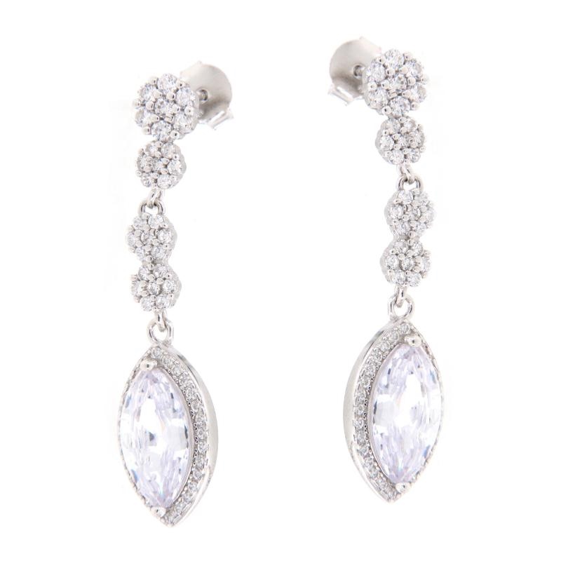 ORECCHINO ARGENTO ZIRCONE