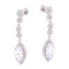 ORECCHINO ARGENTO ZIRCONE