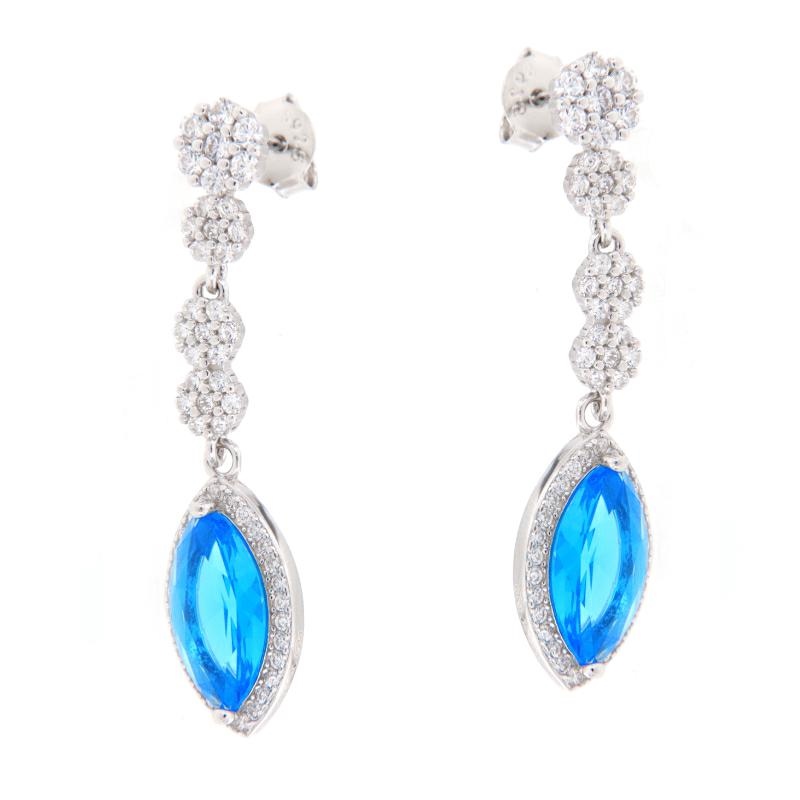 ORECCHINO ARGENTO ZIRCONE