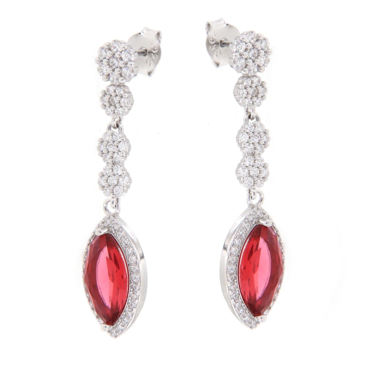 ORECCHINO ARGENTO ZIRCONE