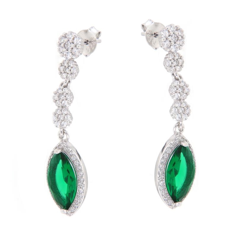 ORECCHINO ARGENTO ZIRCONE