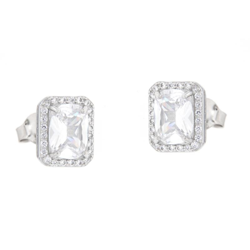 ORECCHINO ARGENTO ZIRCONE