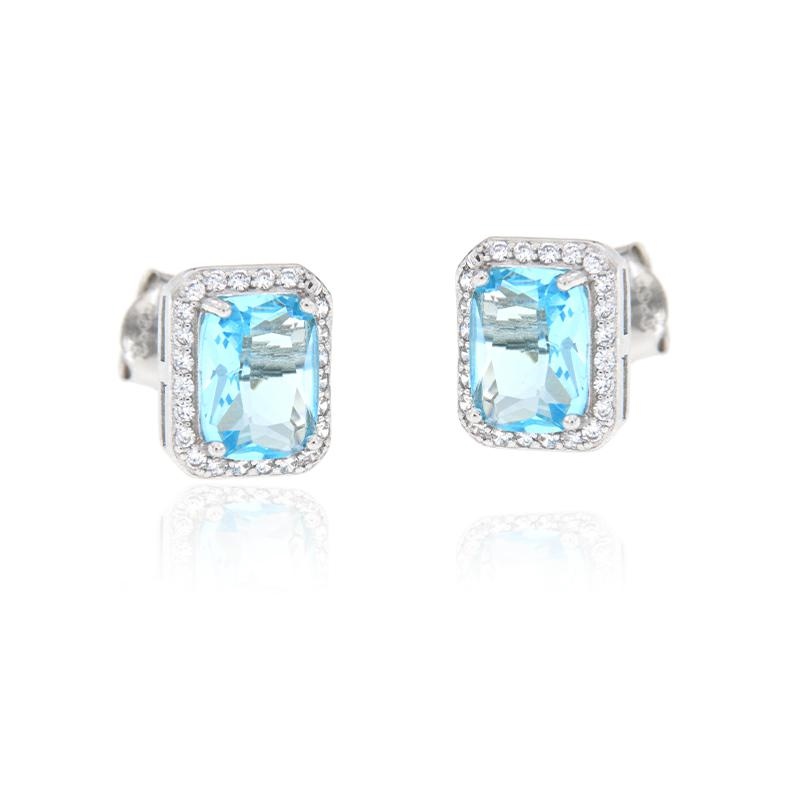 ORECCHINO ARGENTO ZIRCONE