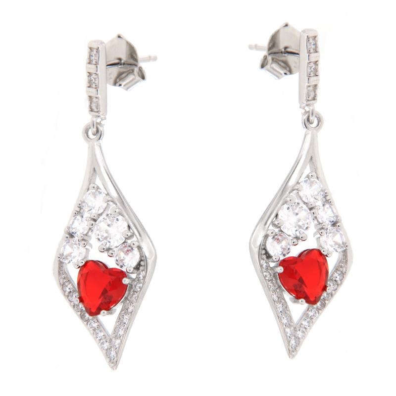 ORECCHINO ARGENTO ZIRCONE