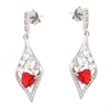 ORECCHINO ARGENTO ZIRCONE