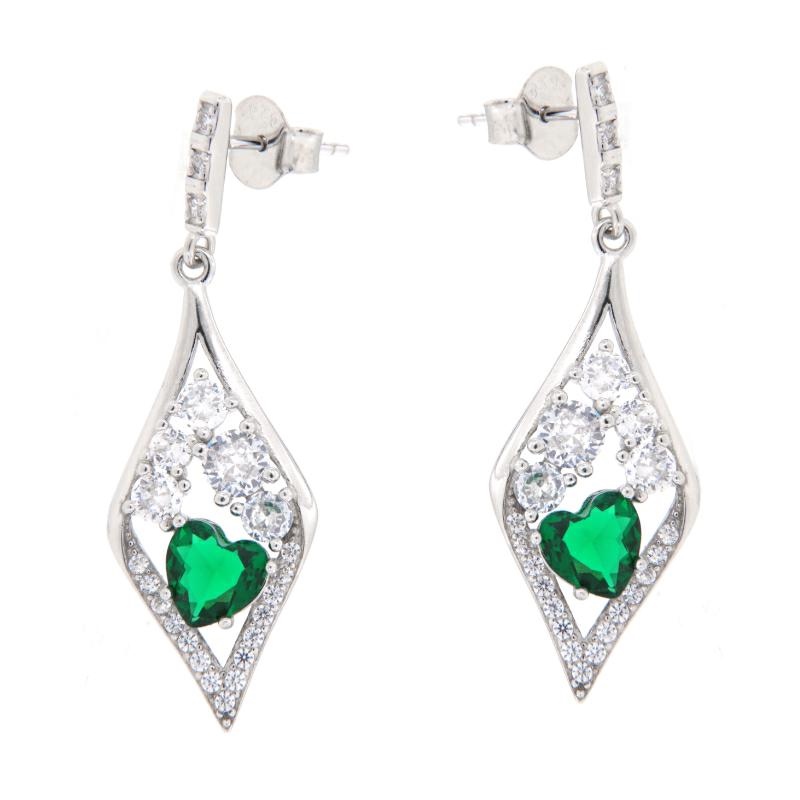 ORECCHINO ARGENTO ZIRCONE