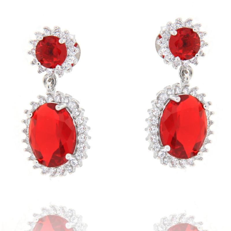 ORECCHINO ARGENTO ZIRCONE
