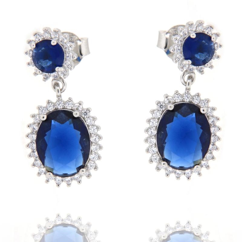 ORECCHINO ARGENTO ZIRCONE