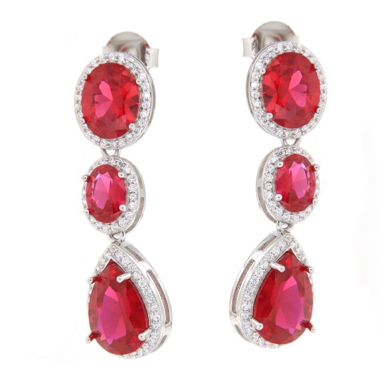 ORECCHINO ARGENTO ZIRCONE