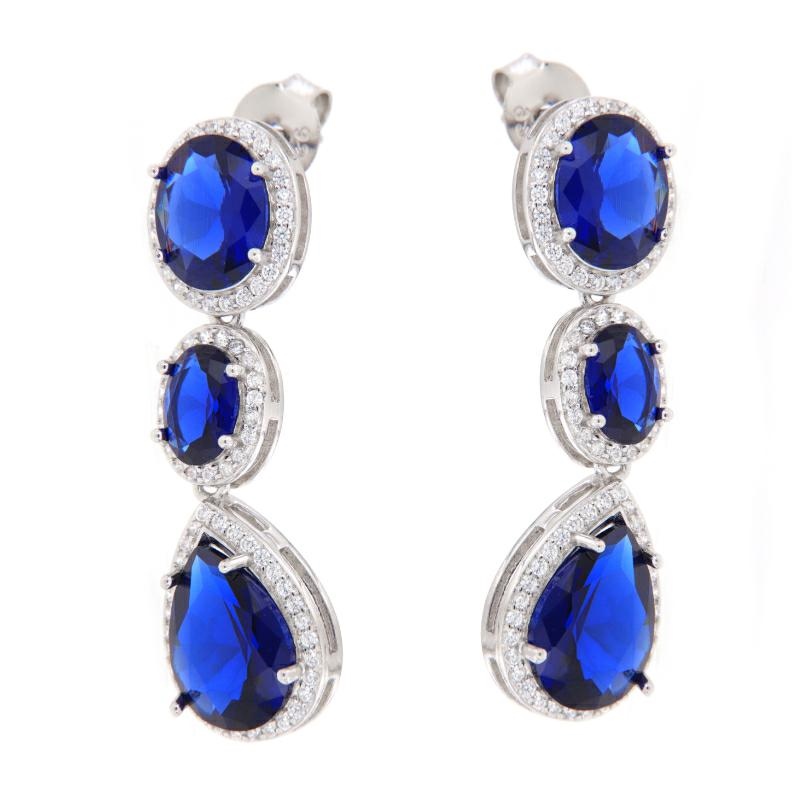 ORECCHINO ARGENTO ZIRCONE